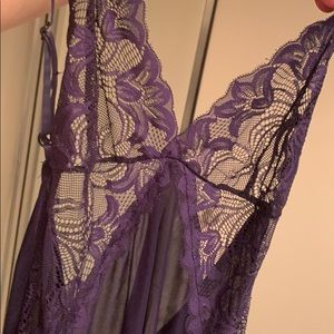 Lingerie Women Silk Lace Babydoll Dress Babydoll